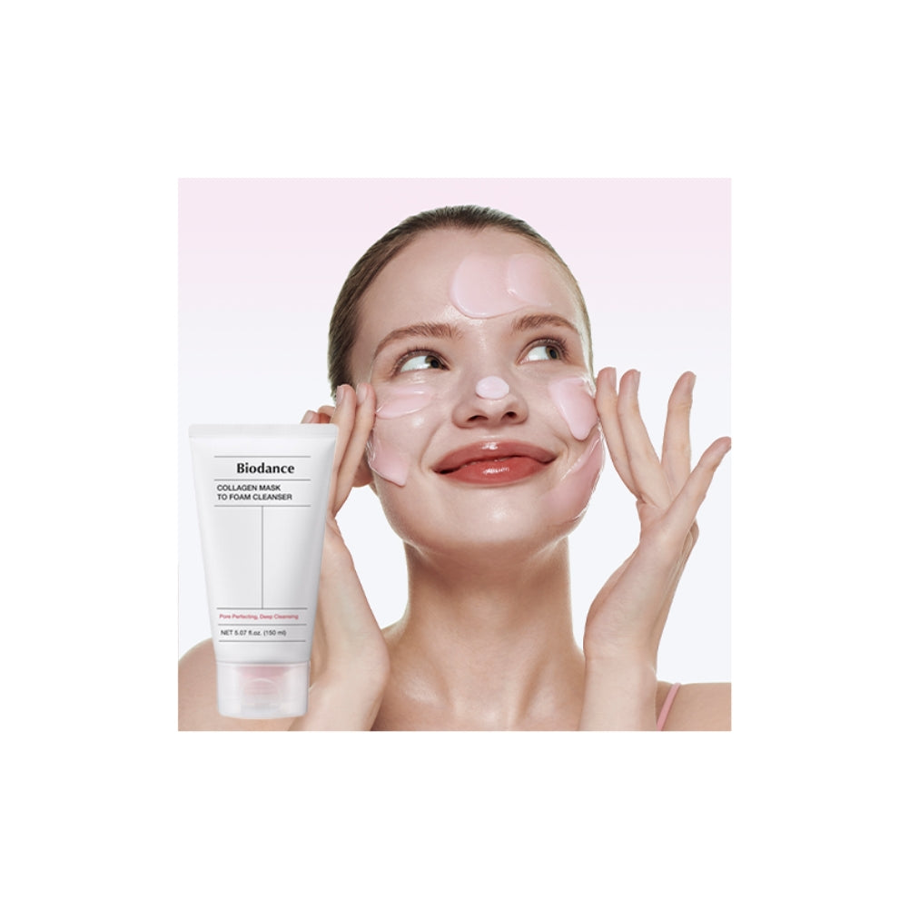Biodance - Collagen Mask To Foam Cleanser