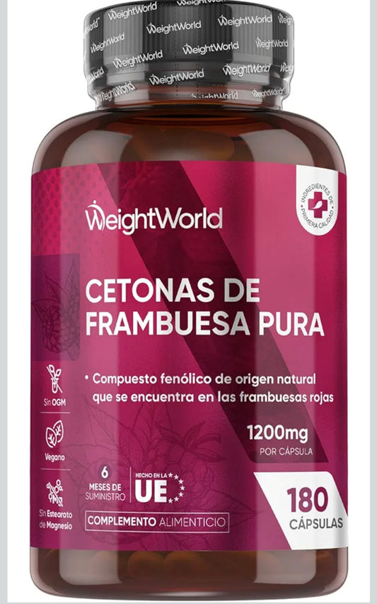 SLIM Cápsulas cetonas de framboesa