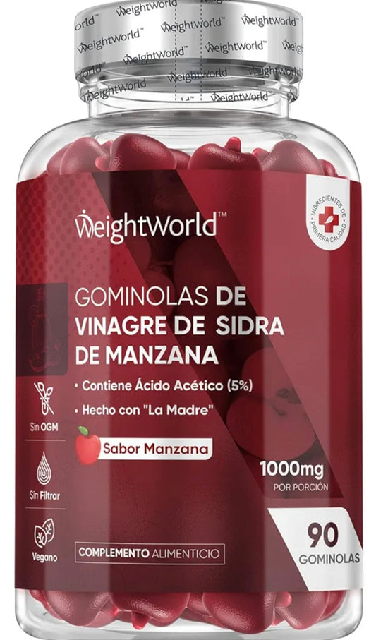 INIBIÇÃO DO APETITE Gomas de vinagre de maçã
