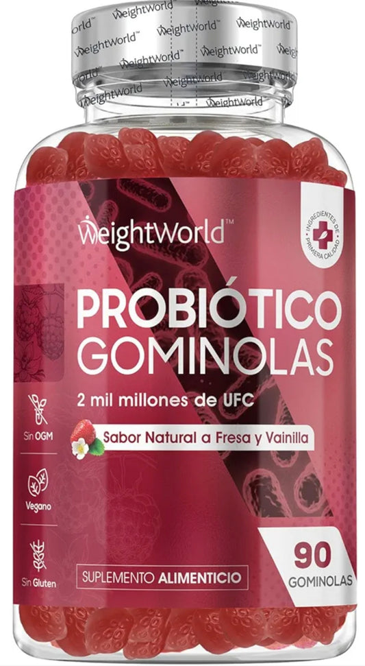 INTESTINO Gomas probióticas