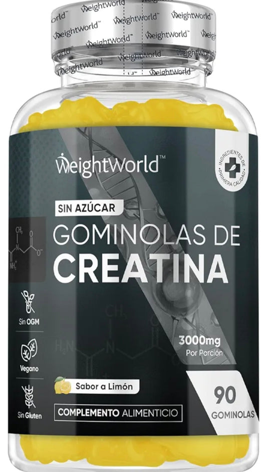 TREINO Gomas de creatina Mono-Hidratada